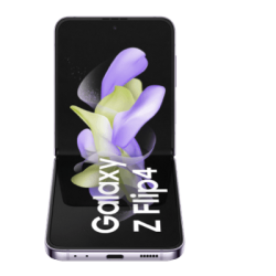 Galaxy Z Flip4 Lila Frontansicht 1