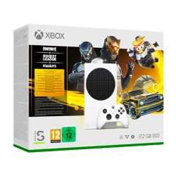 Xbox Series S mit Gilded Hunter Paket Weiß Frontansicht 1