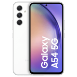 Galaxy A54 5G Weiß Frontansicht 1
